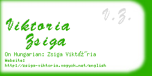 viktoria zsiga business card